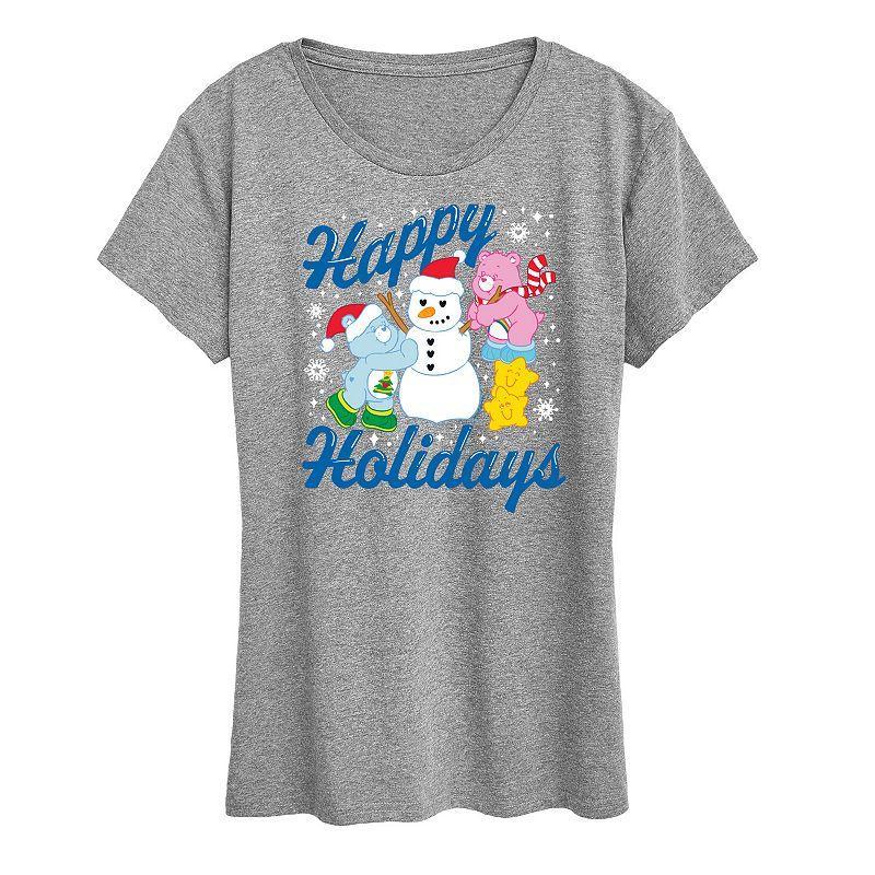 Womens Care Bears Happy Holidays Graphic Tee, Girls Product Image