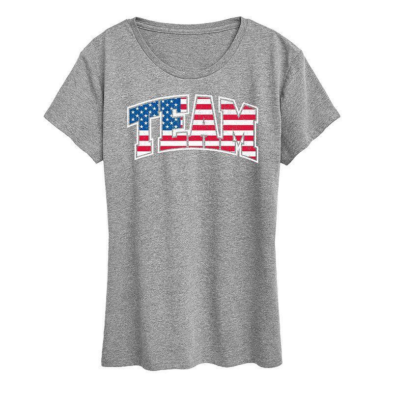 Womens Team USA Graphic Tee Product Image