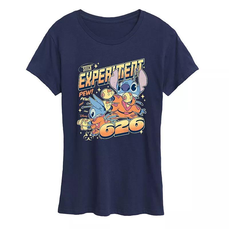 Disneys Lilo & Stitch Womens Experiment 626 Graphic Tee Product Image