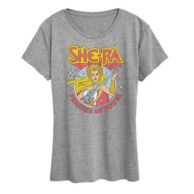 Womens She-Ra Princess Of Power Graphic Tee, Girls Grey Gray Product Image