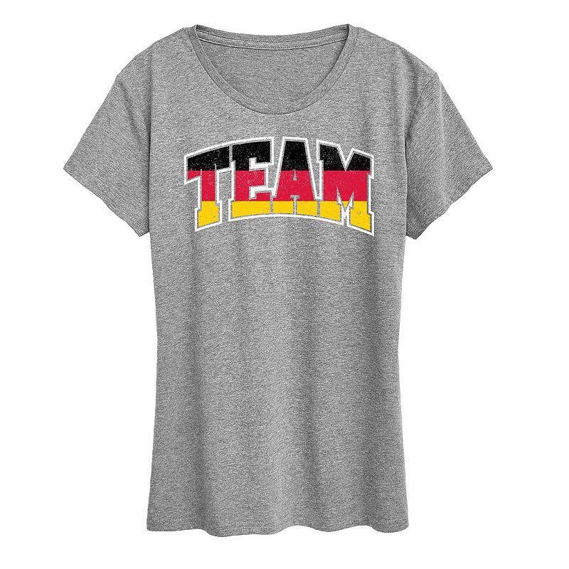 Womens Team Germany Graphic Tee Blue Product Image