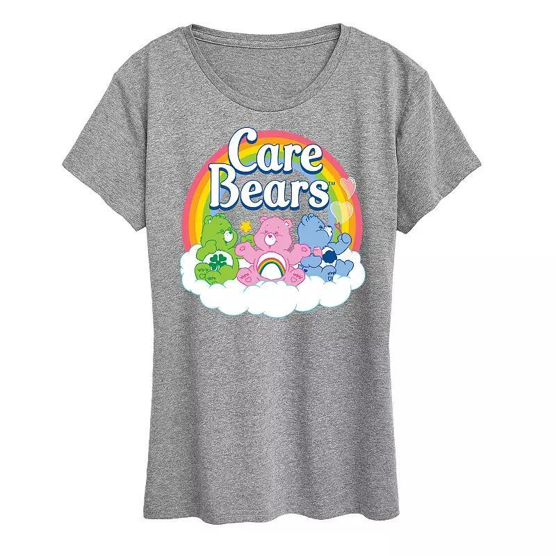 Womens Care Bears Logo Group Graphic Tee, Girls Product Image