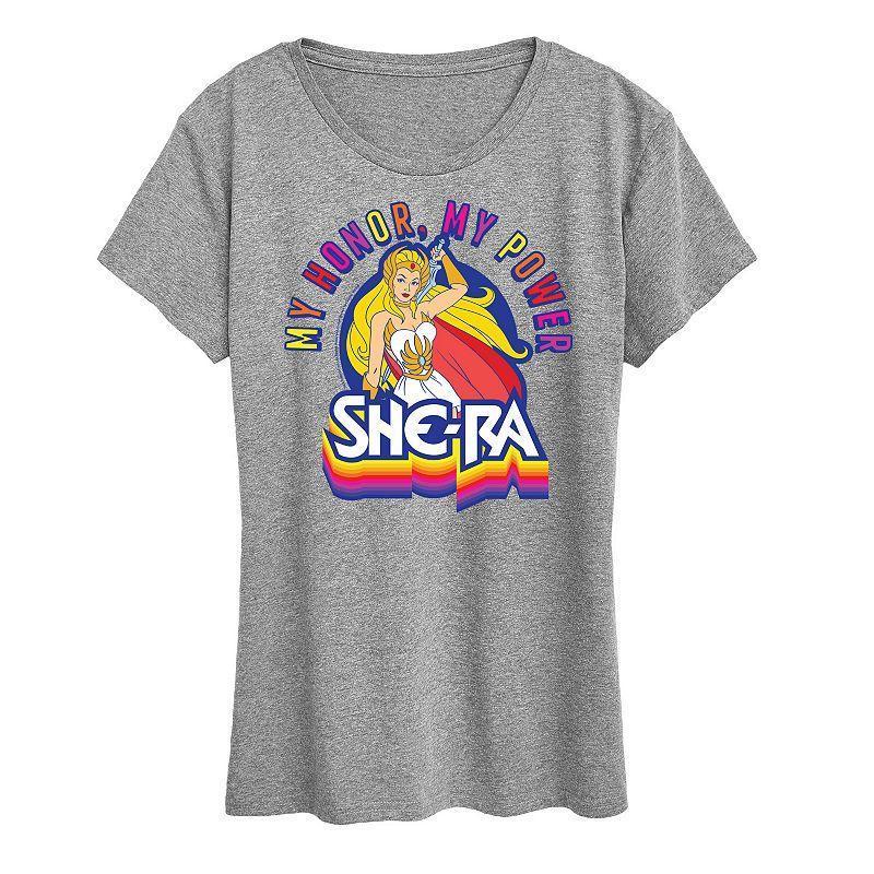 Womens She-Ra My Honor My Power Graphic Tee Black Product Image