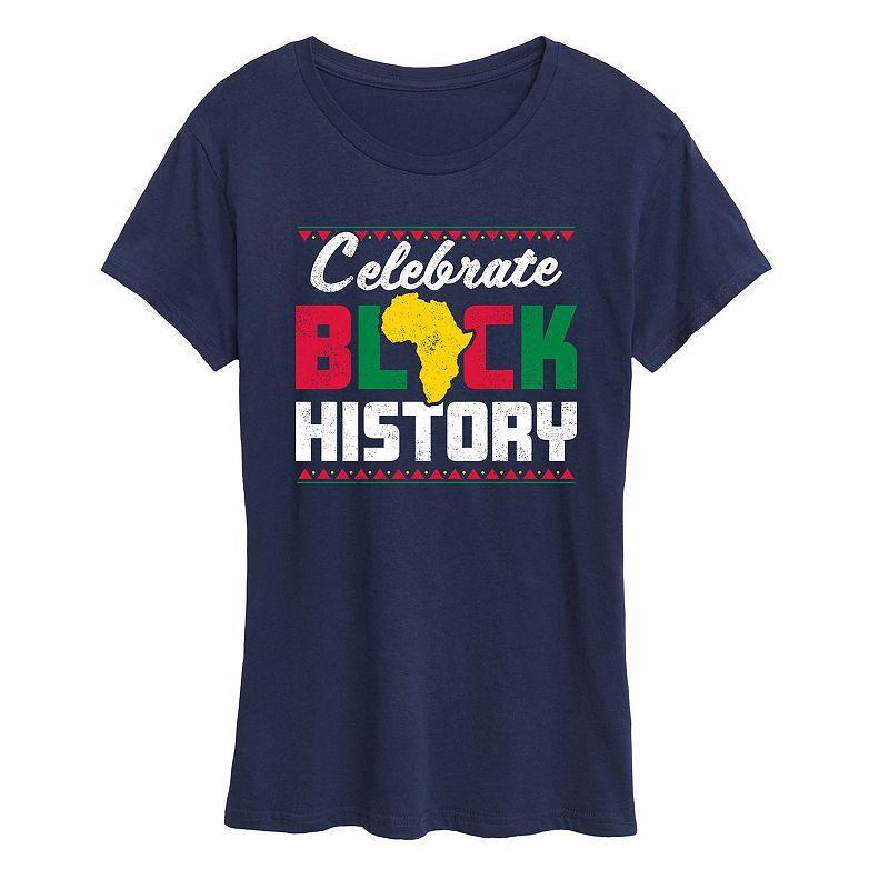 Womens Celebrate History Month Graphic Tee Product Image