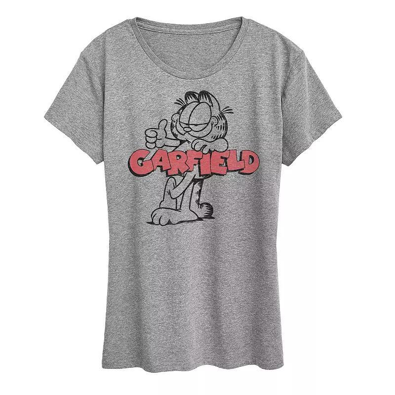 Womens Peanuts Snoopy Easter Beagle Graphic Tee Grey Gray Product Image