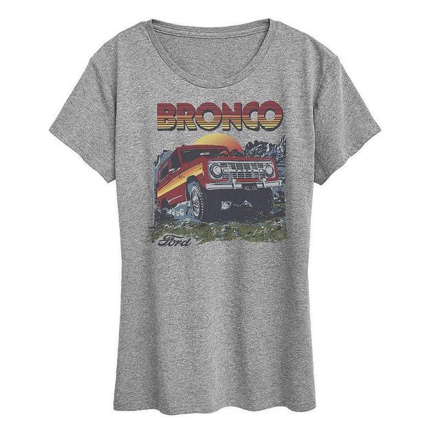 Womens Ford Bronco Graphic Tee Product Image