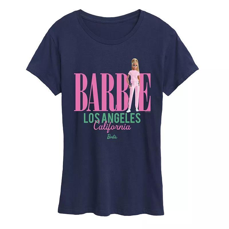 Womens Barbie Los Angeles Graphic Tee Product Image