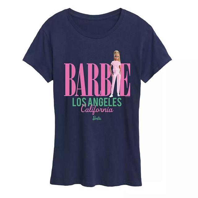 Womens Barbie Los Angeles Graphic Tee Product Image