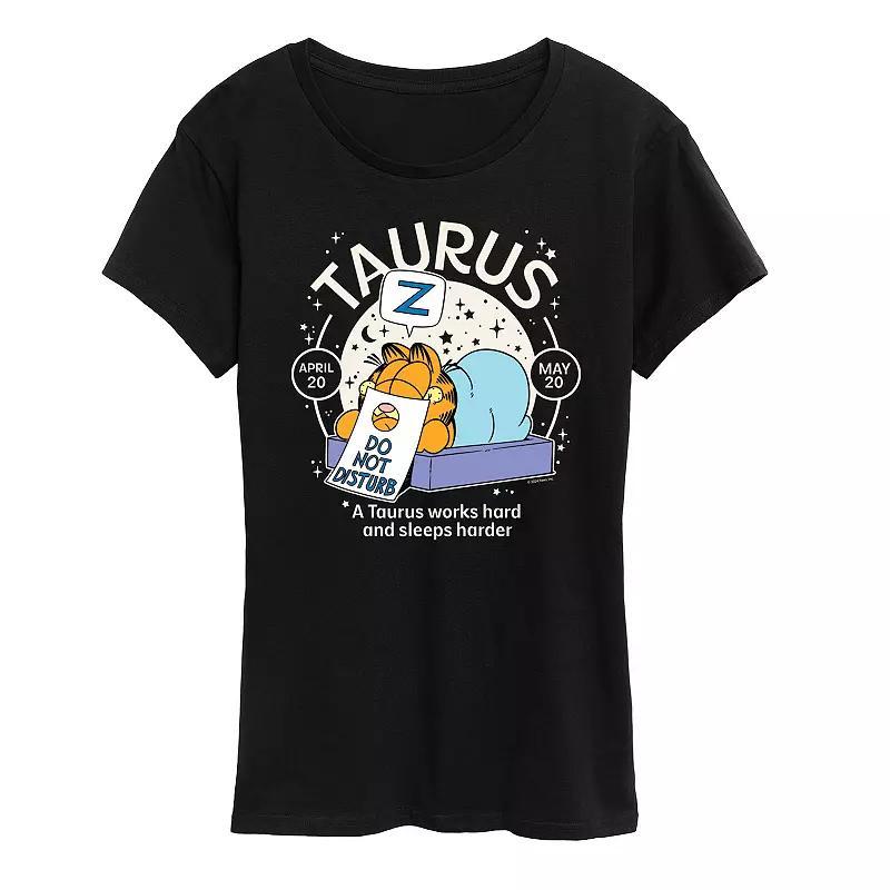 Womens Garfield Taurus Graphic Tee Product Image