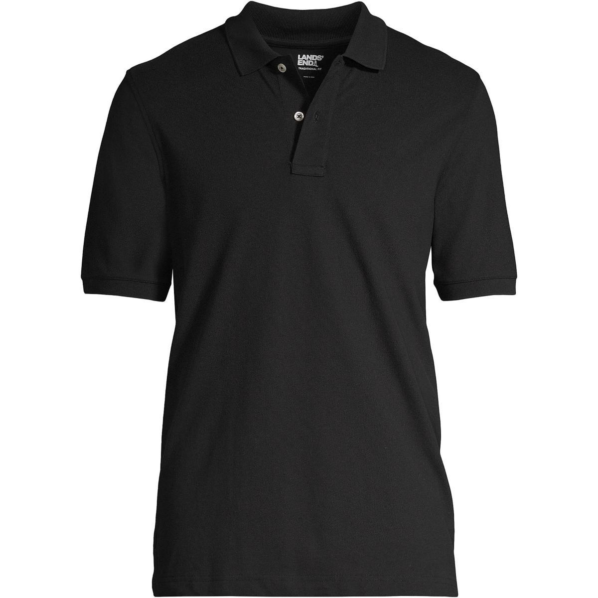 Lands End Mens Short Sleeve Comfort-First Mesh Polo Shirt Product Image