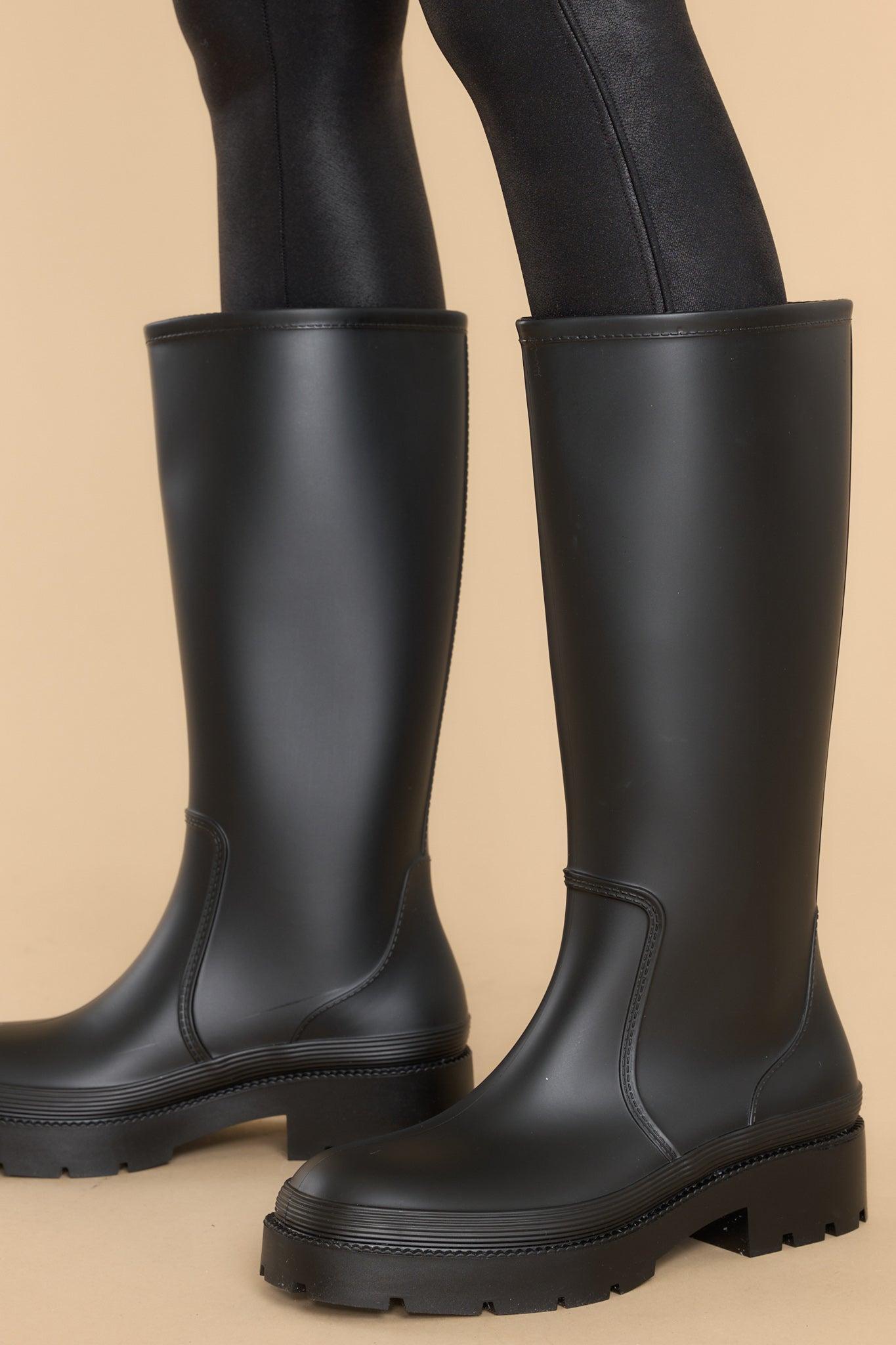 Rainy Day Black Boots product image