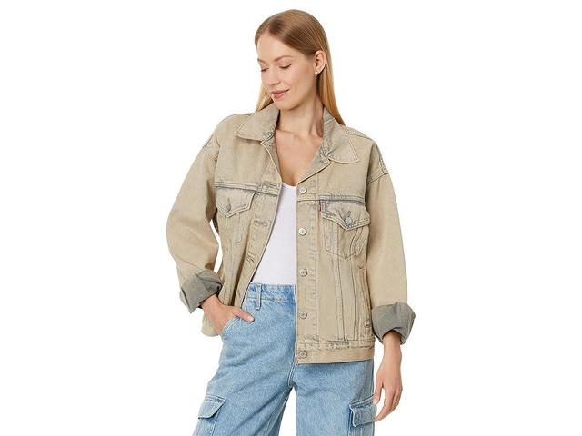 Levi's(r) Premium 90s Trucker (Coastal ) Women's Jacket Product Image