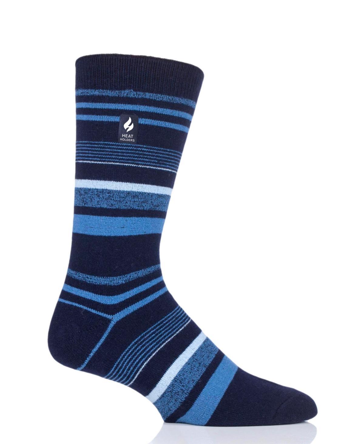 Heat Holders Mens Ultra Lite George Stripe Crew Sock Product Image