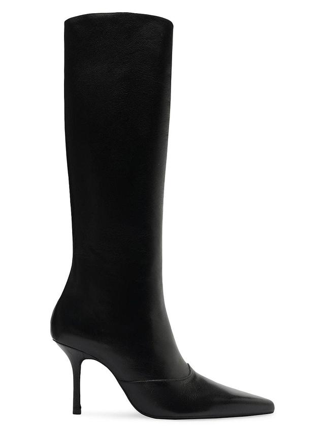 Womens Raffaela 80MM Leather Boots Product Image