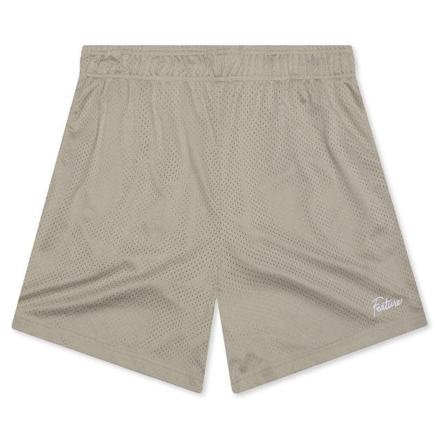 West Mesh Shorts - Tan Male Product Image