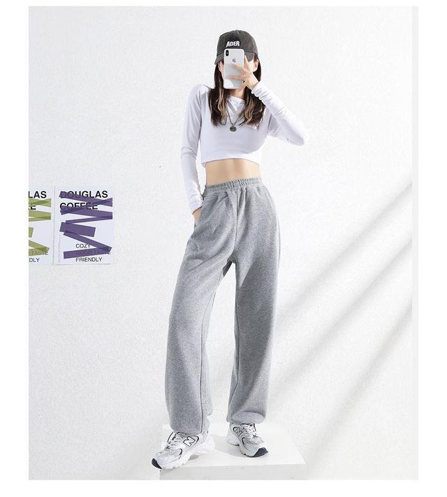 Elastic Waist Plain Harem Sweatpants (Various Designs) Product Image