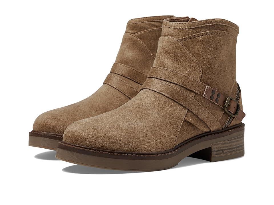 Blowfish Malibu Visit (Almond Oiled Vegan Suede/Cream Coffee Dyecut) Women's Boots Product Image