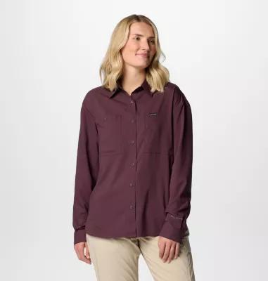 Columbia Womens Silver Ridge Utility Long Sleeve Shirt- Product Image