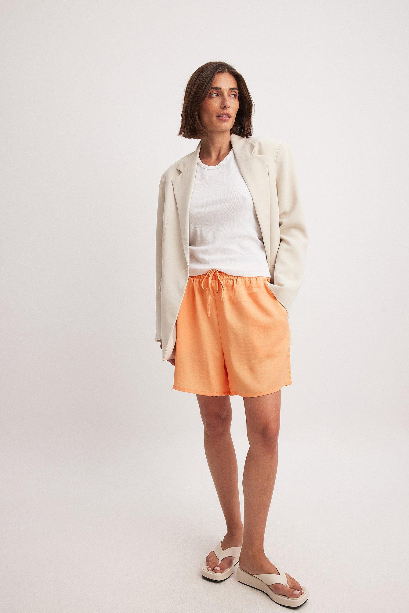 Palazzo Bermuda Shorts Product Image