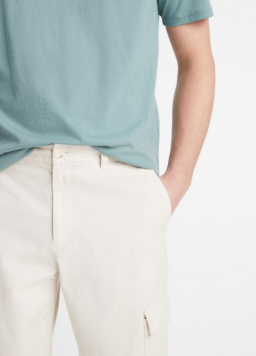 Garment Dye Cotton Twill Cargo Pant Product Image