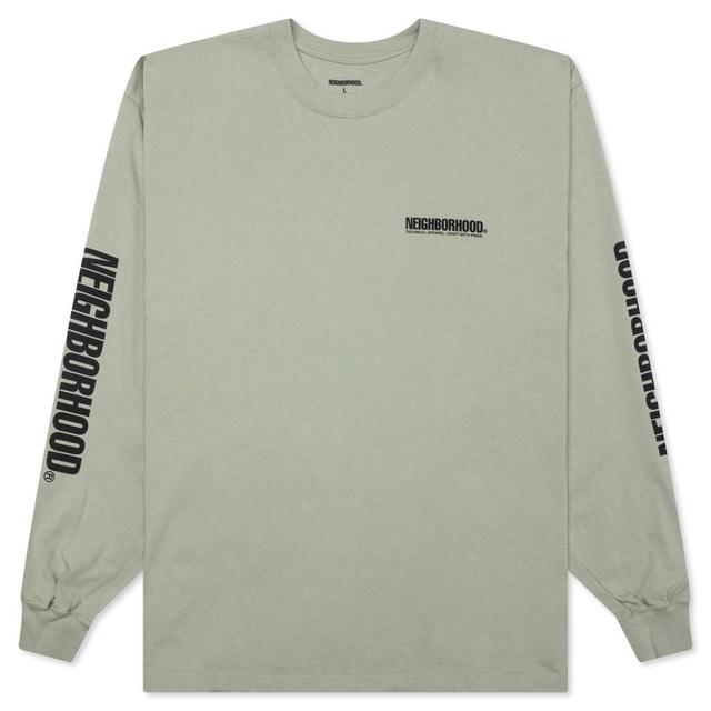 NH L/S Tee 1 - Sage Green Male Product Image