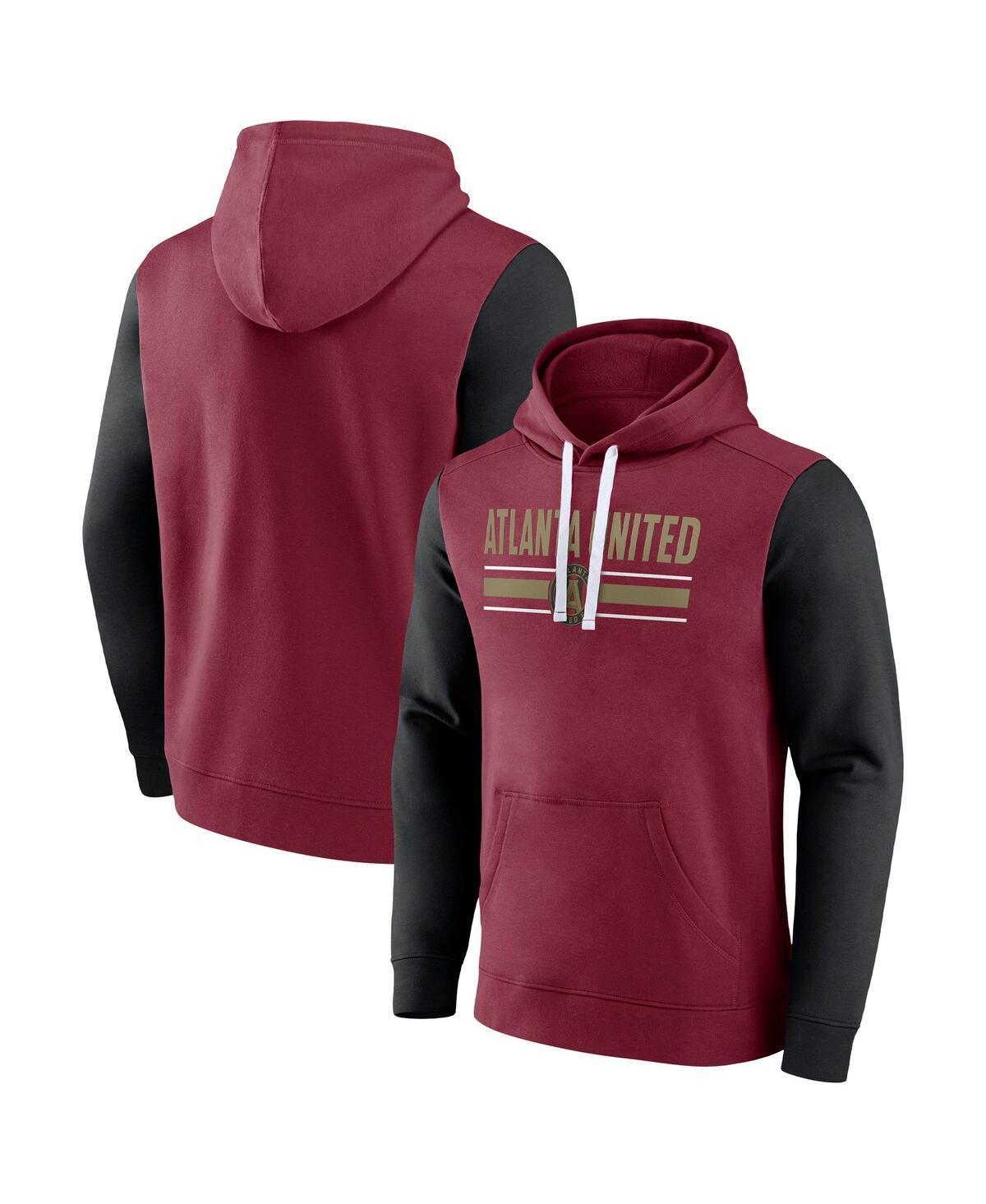 Mens Fanatics Branded Garnet Atlanta United FC To Victory Pullover Hoodie Product Image