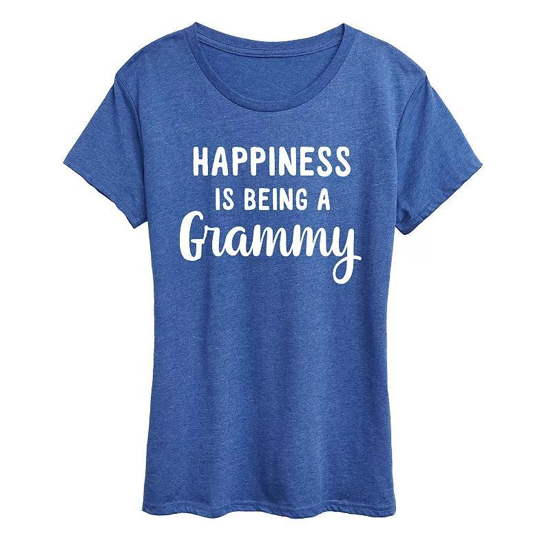 Womens Happiness is Being a Grammy Graphic Tee, Girls Product Image