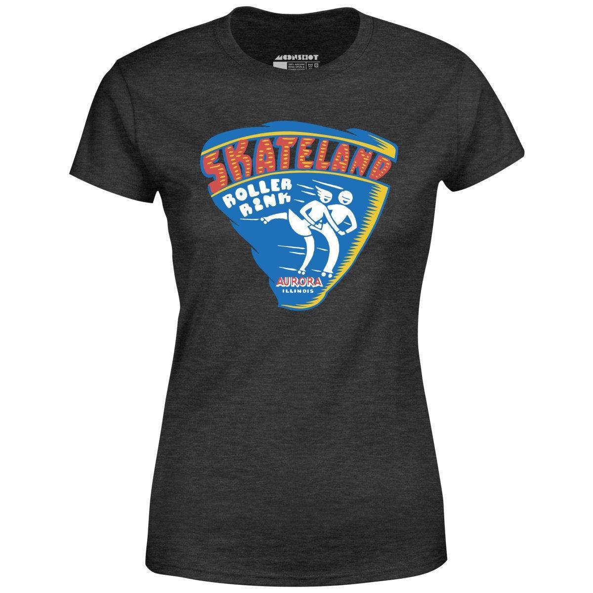 Skateland - Aurora, IL - Vintage Roller Rink - Women's T-Shirt Female Product Image