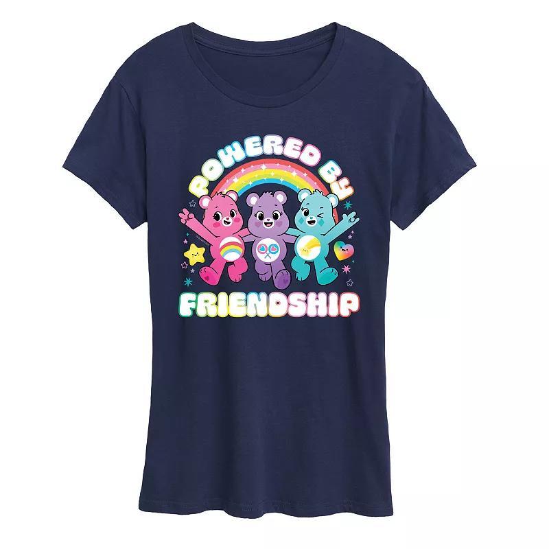 Womens Care Bears Powered By Friendship Graphic Tee, Girls Blue Product Image