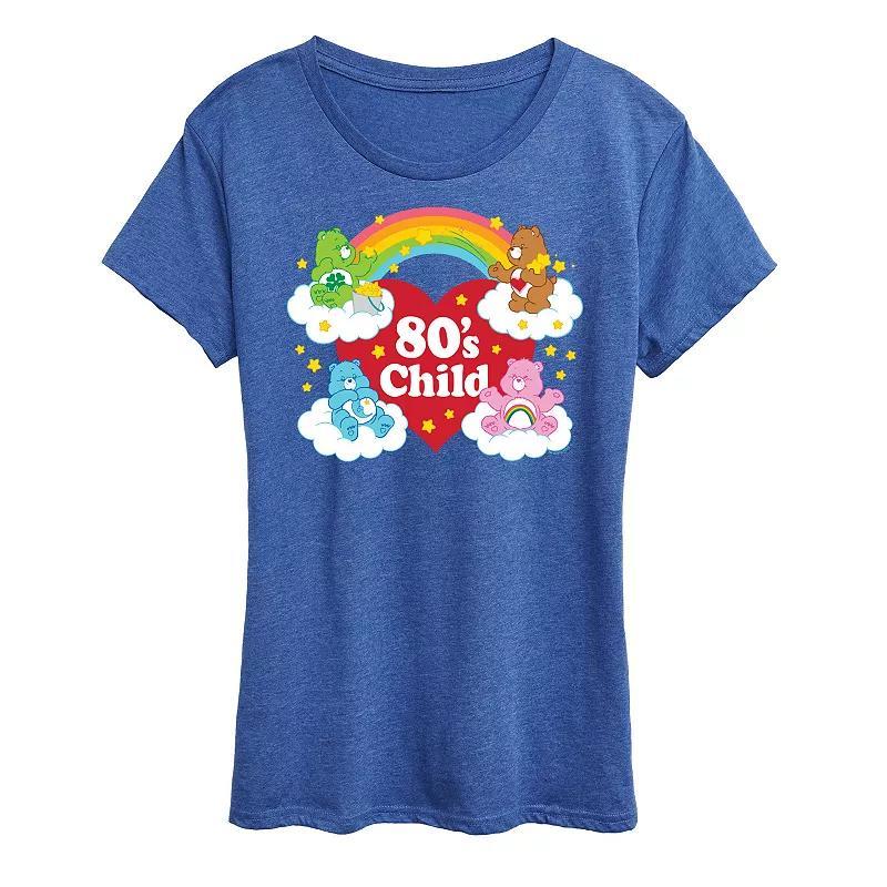 Womens Care Bears 80s Child Graphic Tee, Girls Product Image