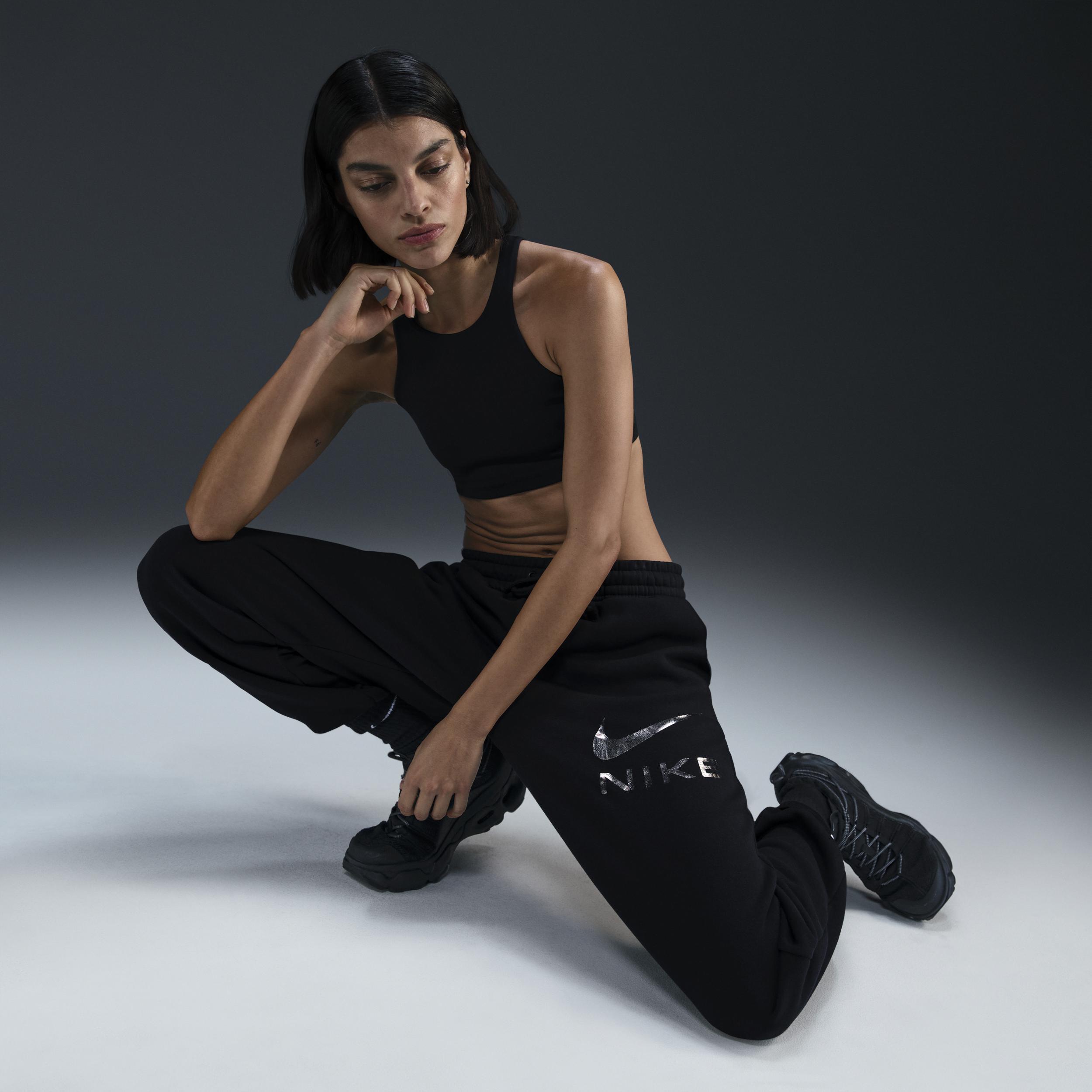 Womens Nike Sportswear Phoenix Fleece High-Waisted Oversized Pants Product Image