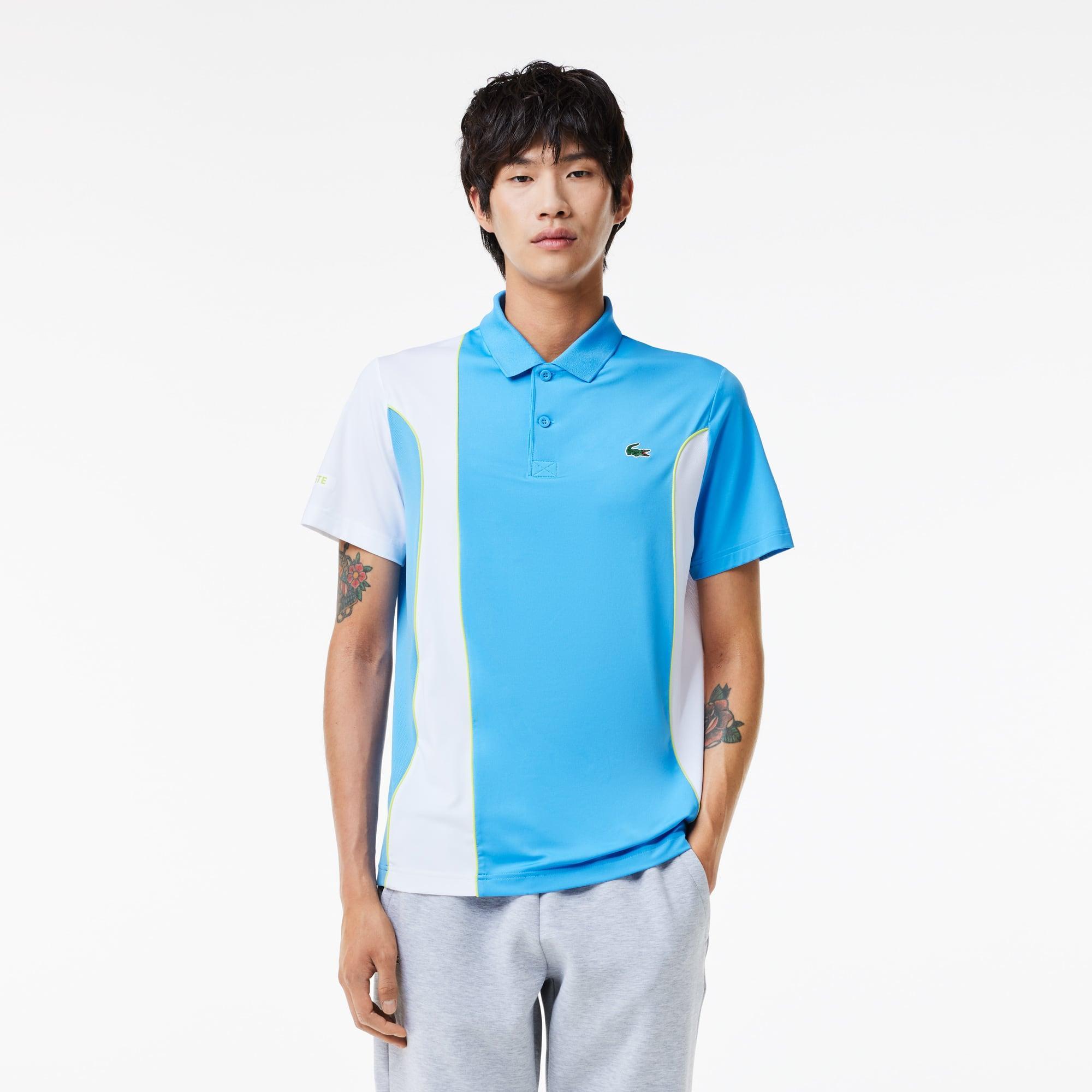 Men's SPORT Novak Djokovic Regular Fit Colorblock Polo Product Image