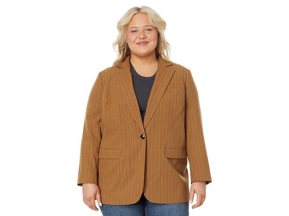 Madewell Oversize Pinstripe Blazer Product Image