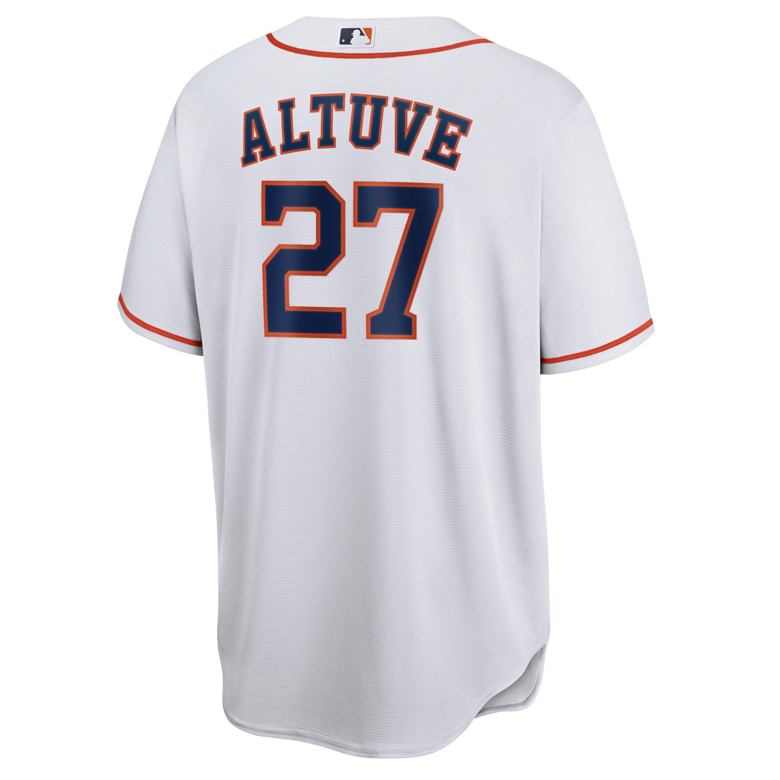 Nike Mens MLB Houston Astros (Jose Altuve) Replica Baseball Jersey Product Image