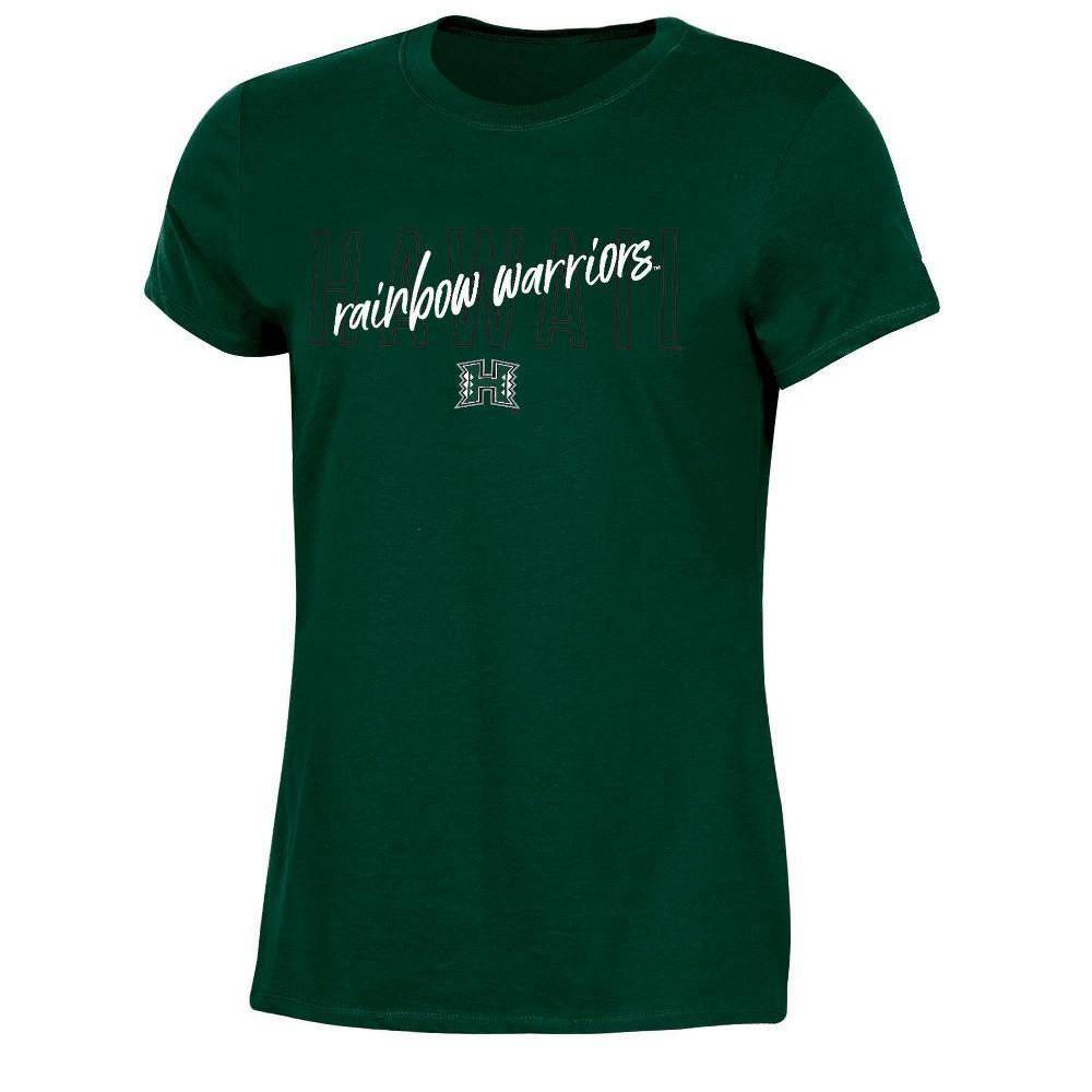 NCAA Hawaii Rainbow Warriors Womens Crew Neck T-Shirt Product Image