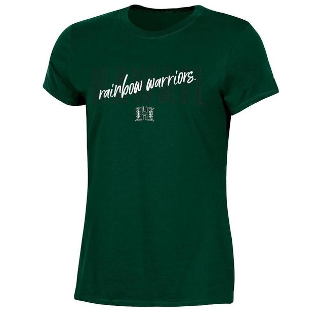 NCAA Hawaii Rainbow Warriors Womens Crew Neck T-Shirt Product Image