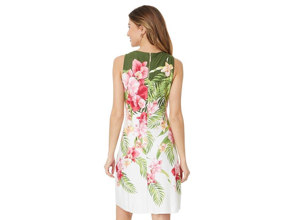 Tommy Bahama Darcy Fleur Lei S/L Dress Women's Dress Product Image