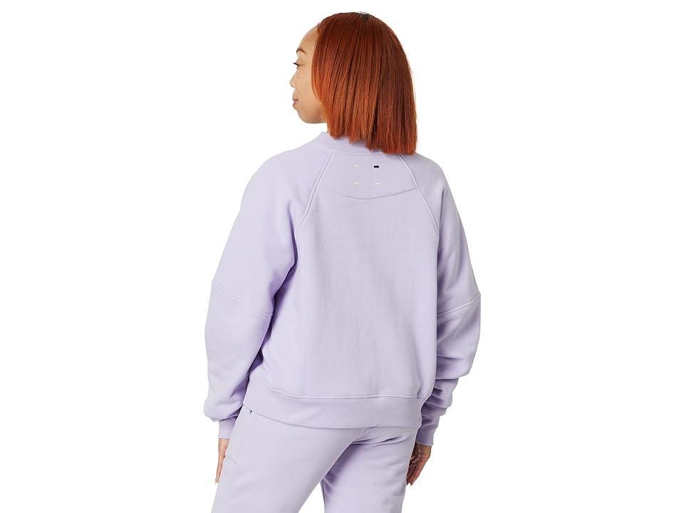 LABEL Go-To Crew (Lavender) Women's Sweatshirt Product Image