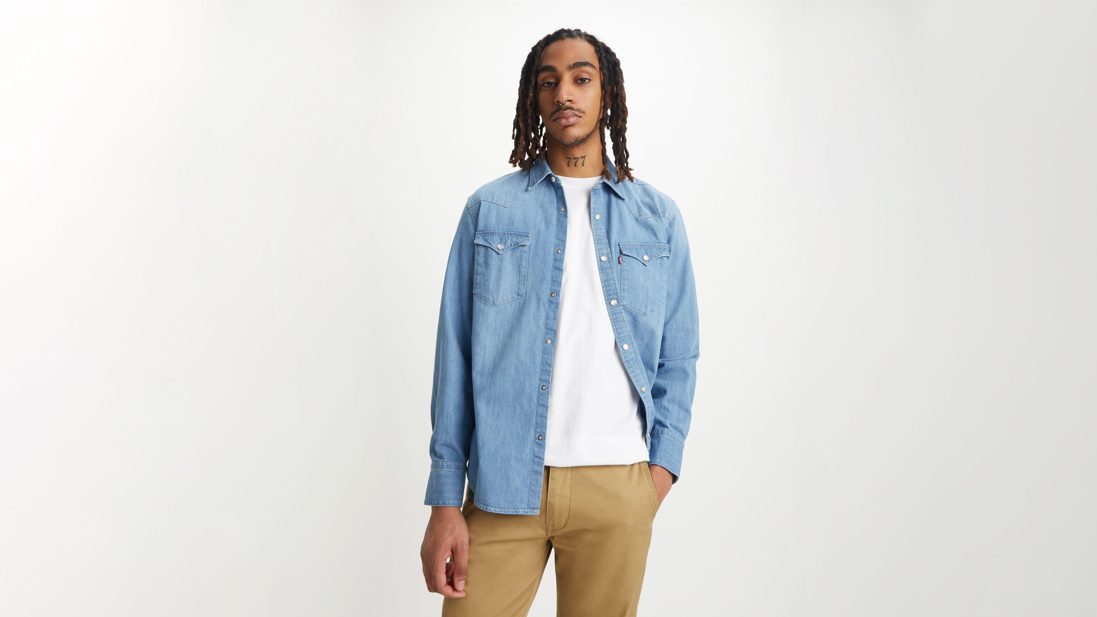 Levi's Western Denim Shirt - Men's Product Image