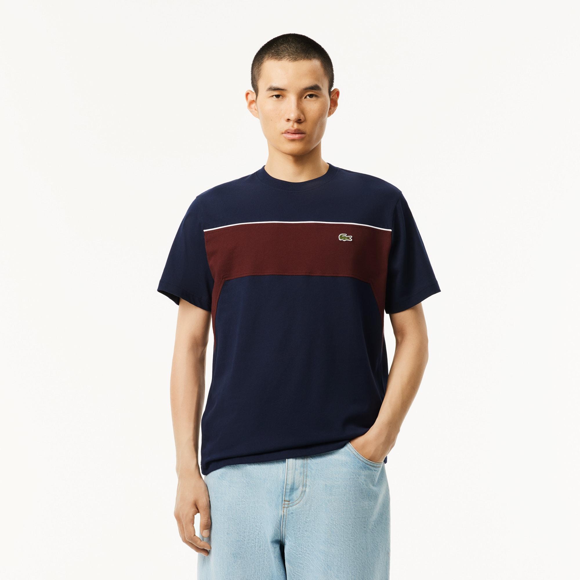 Men's Cotton Colorblock T-Shirt Product Image