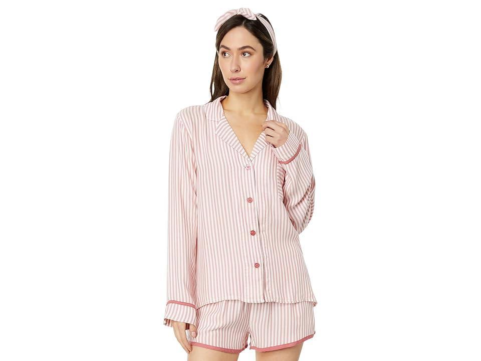 PJ Salvage Stripe Hype Sateen Short Pajamas Product Image