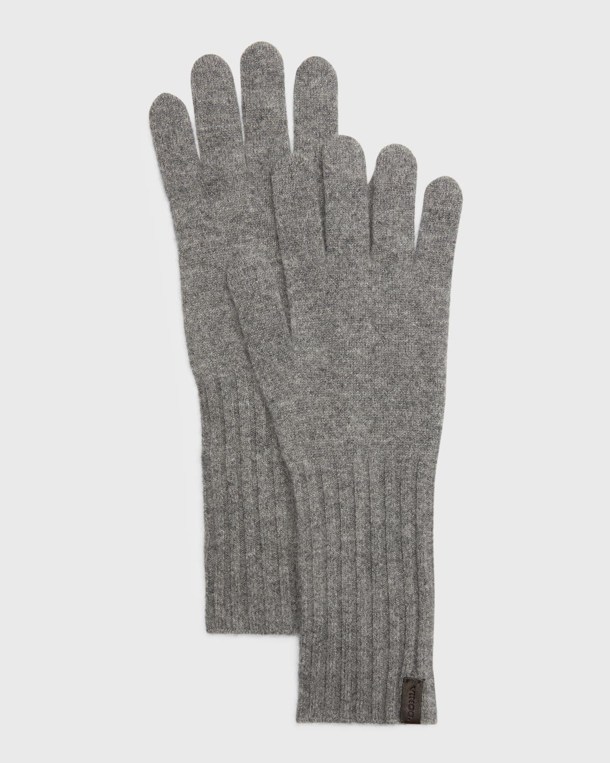 Womens Boiled Cashmere Gloves Product Image