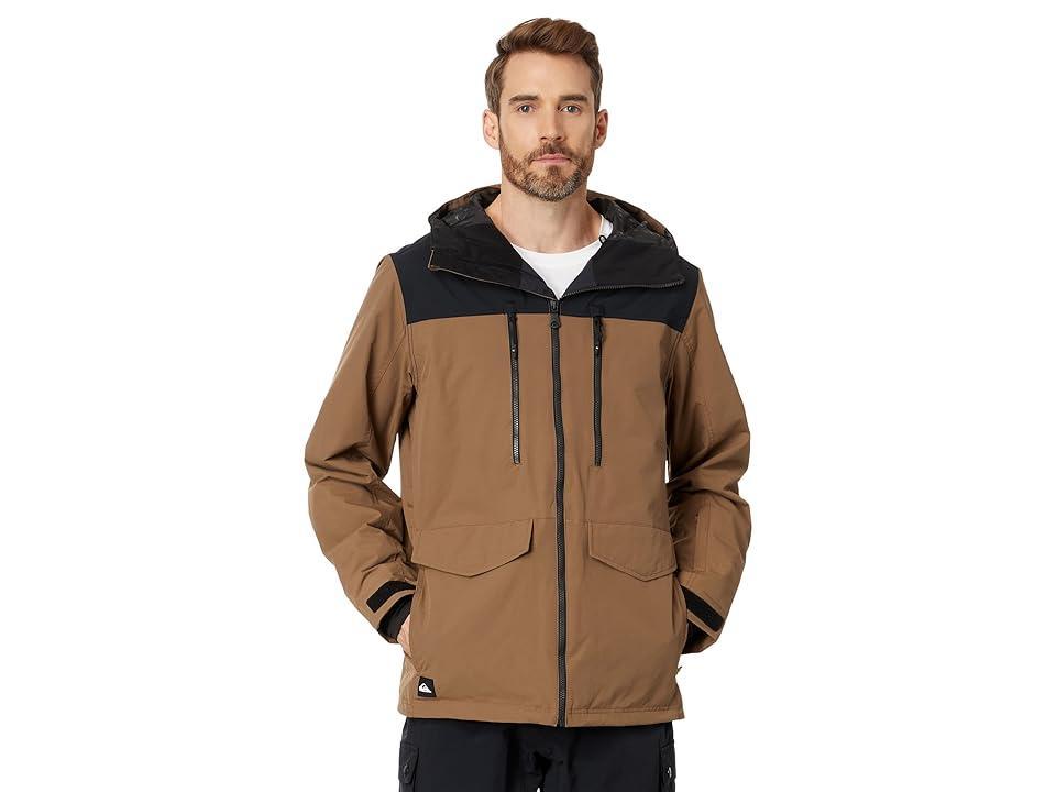 Quiksilver Mens Snow Fairbanks Hooded Jacket Product Image