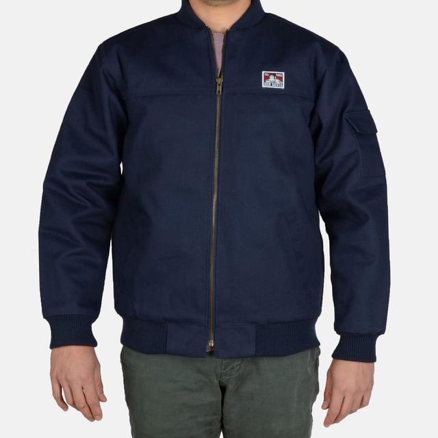 Bomber Jacket - Navy Product Image