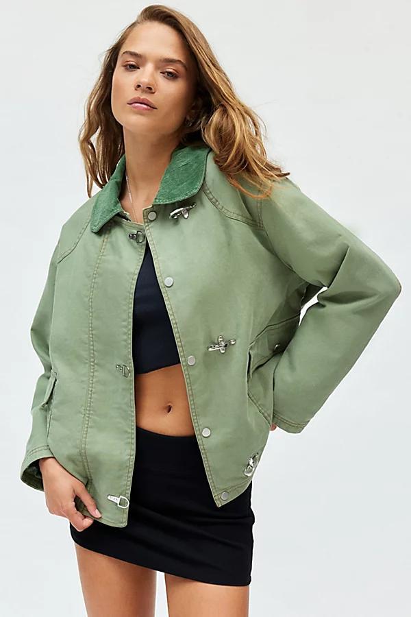 BDG Charles Canvas Duffle Jacket Womens at Urban Outfitters Product Image