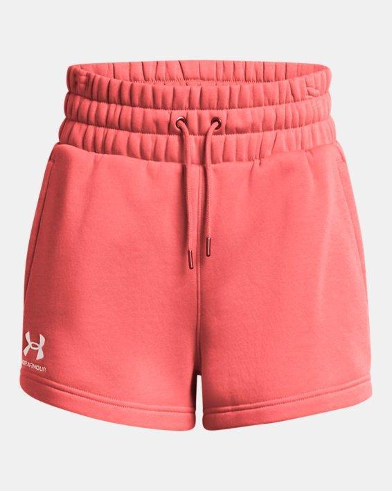 Women's UA Icon Fleece Boxer Shorts Product Image