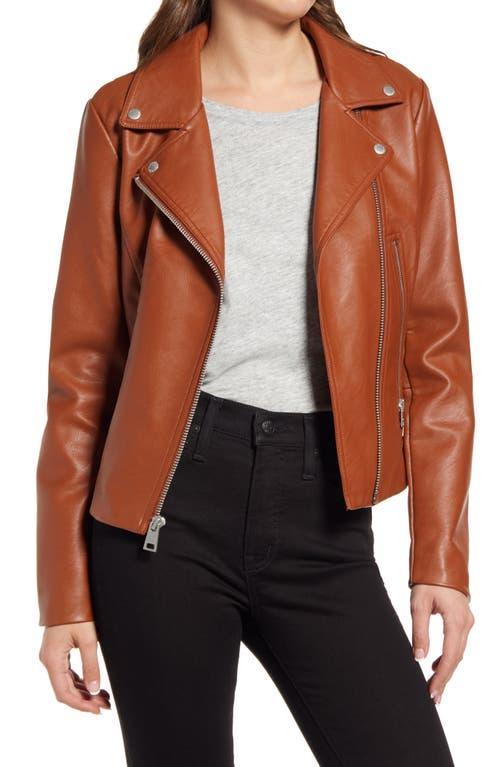 levis Faux Leather Moto Jacket Product Image