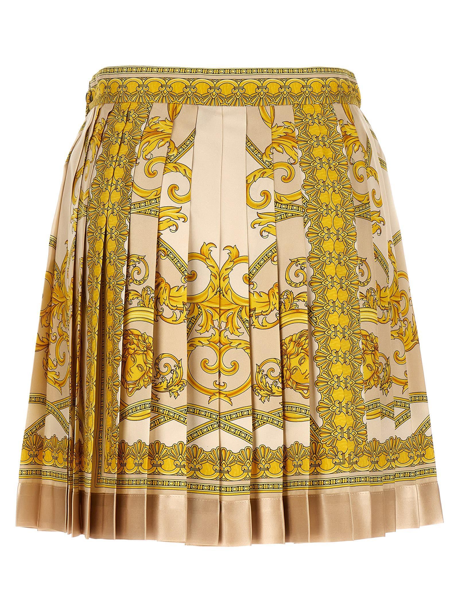 VERSACE La Coupe Des Dieux Skirt In Multicolor Product Image