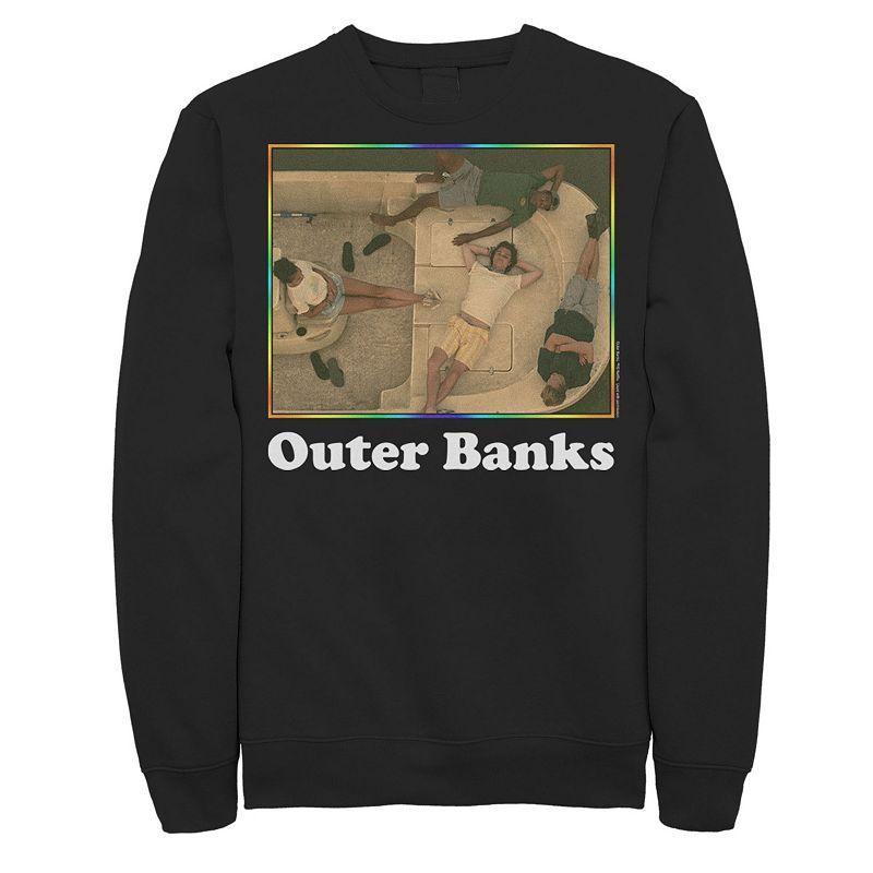 Mens Outer Banks Rainbow Group Shot Sweatshirt, Boys Product Image