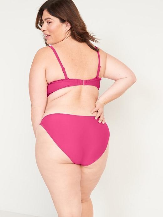 Mid-Rise Bikini Swim Bottoms Product Image